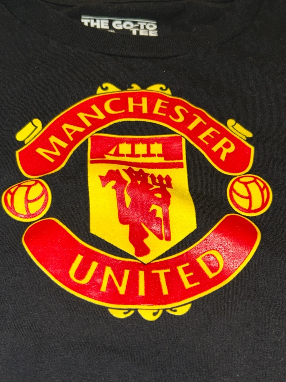 EUC adidas Manchester United large tee shirt